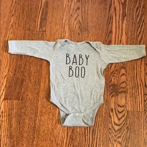 Super cute boutique baby boo Halloween onesie